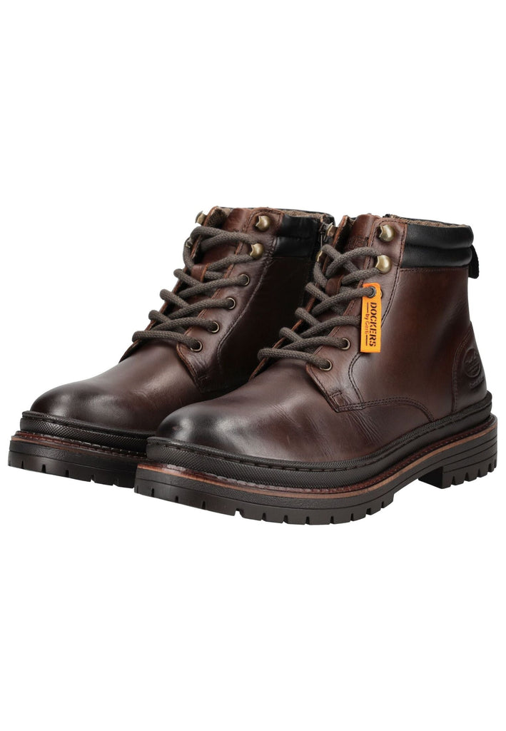 Dockers Stiefelette Glattleder Braun