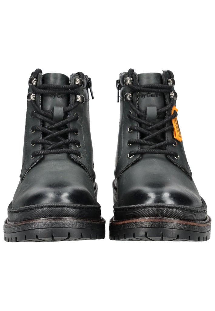 Dockers Stiefelette Glattleder Schwarz