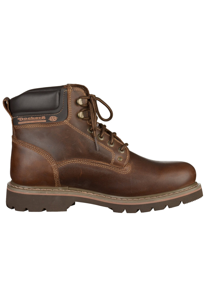 Dockers Stiefelette Leder Desert Warmfutter