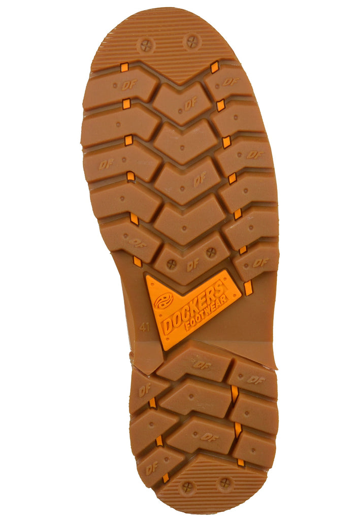 Dockers Stiefelette Leder Golden Tan Warmfutter