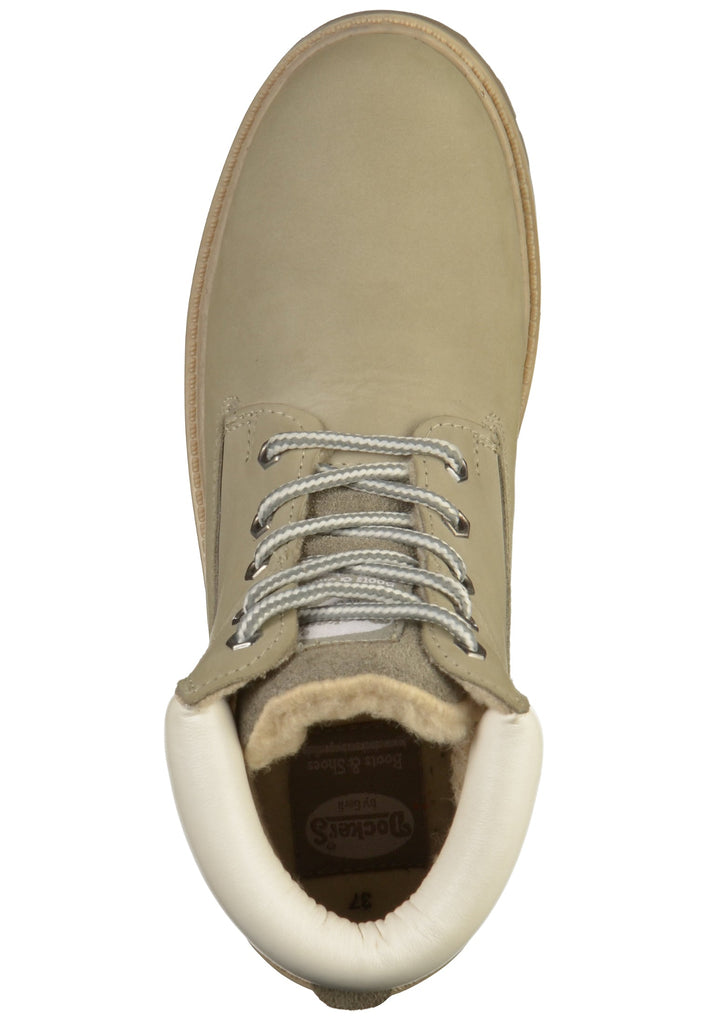 Dockers Stiefelette Leder Hellgrau