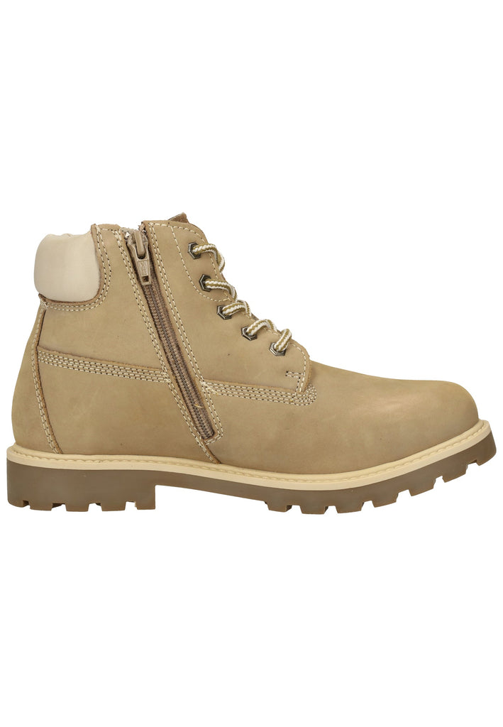 Dockers Stiefelette Leder Hellgrau Warmfutter