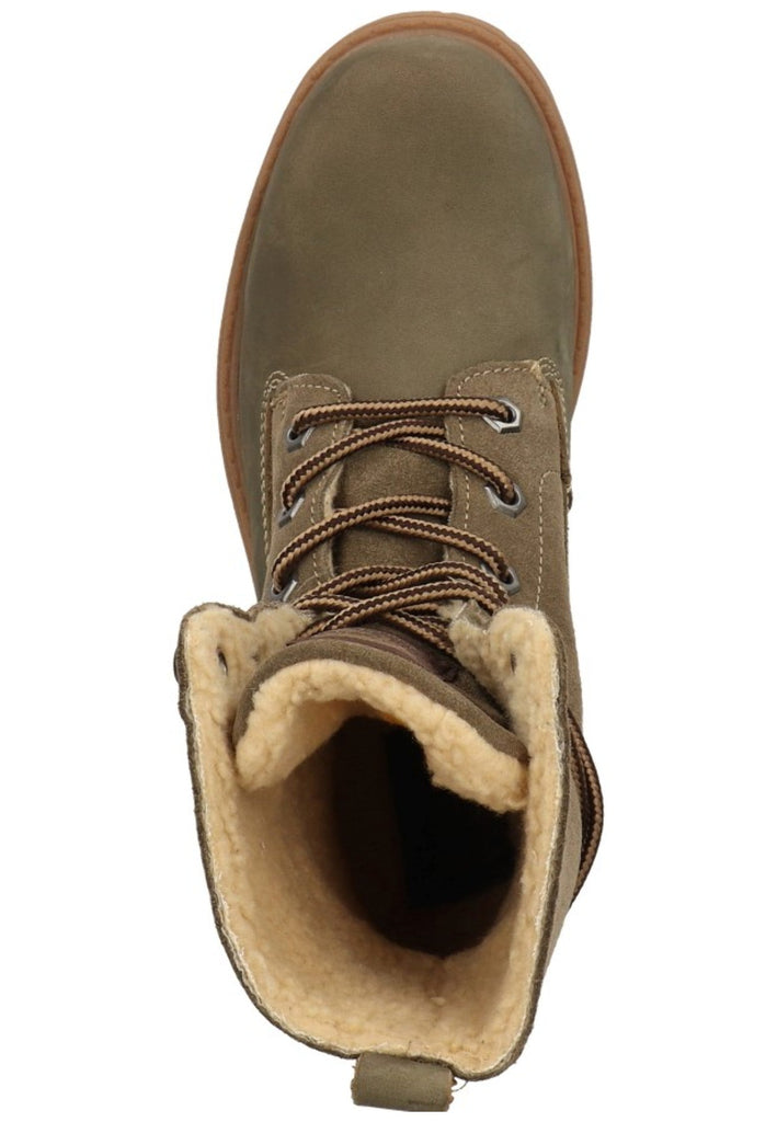 Dockers Stiefelette Leder Khaki Warmfutter
