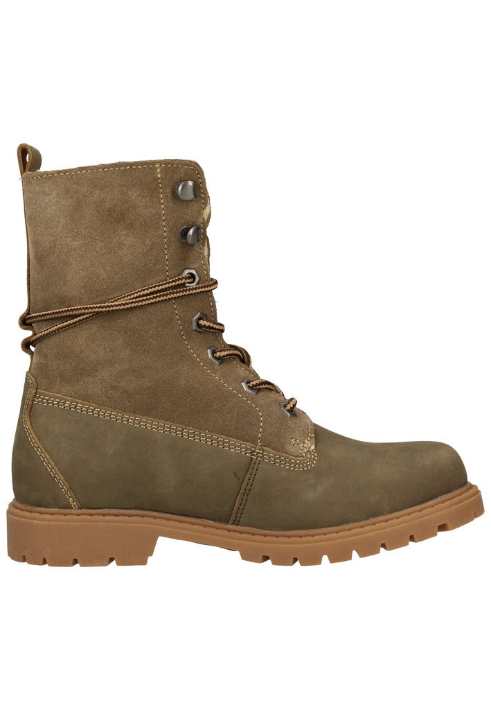 Dockers Stiefelette Leder Khaki Warmfutter