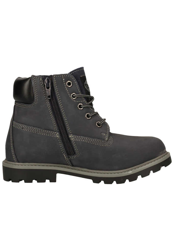 Dockers Stiefelette Leder Navy Warmfutter