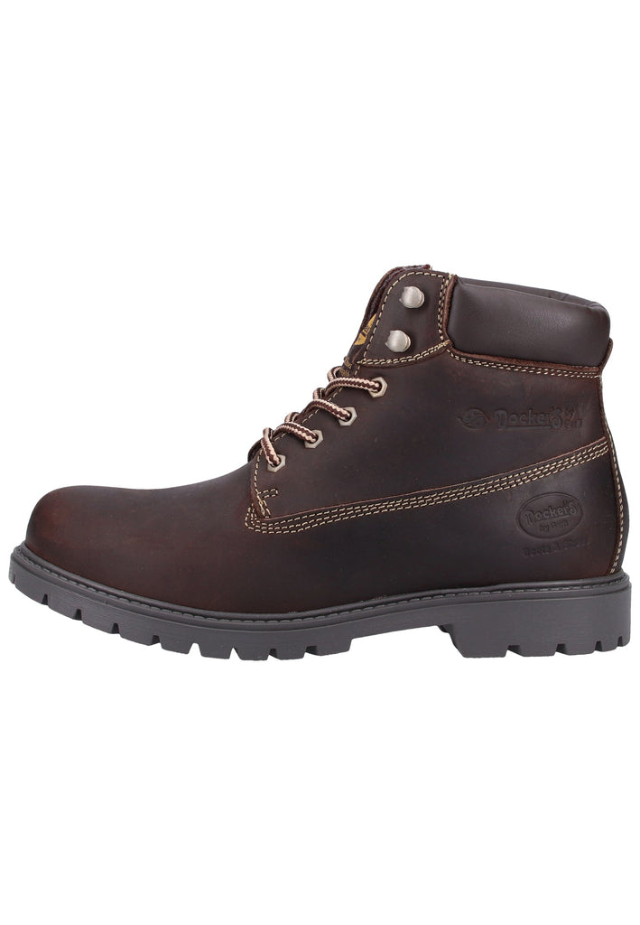 Dockers Stiefelette Leder Schoko