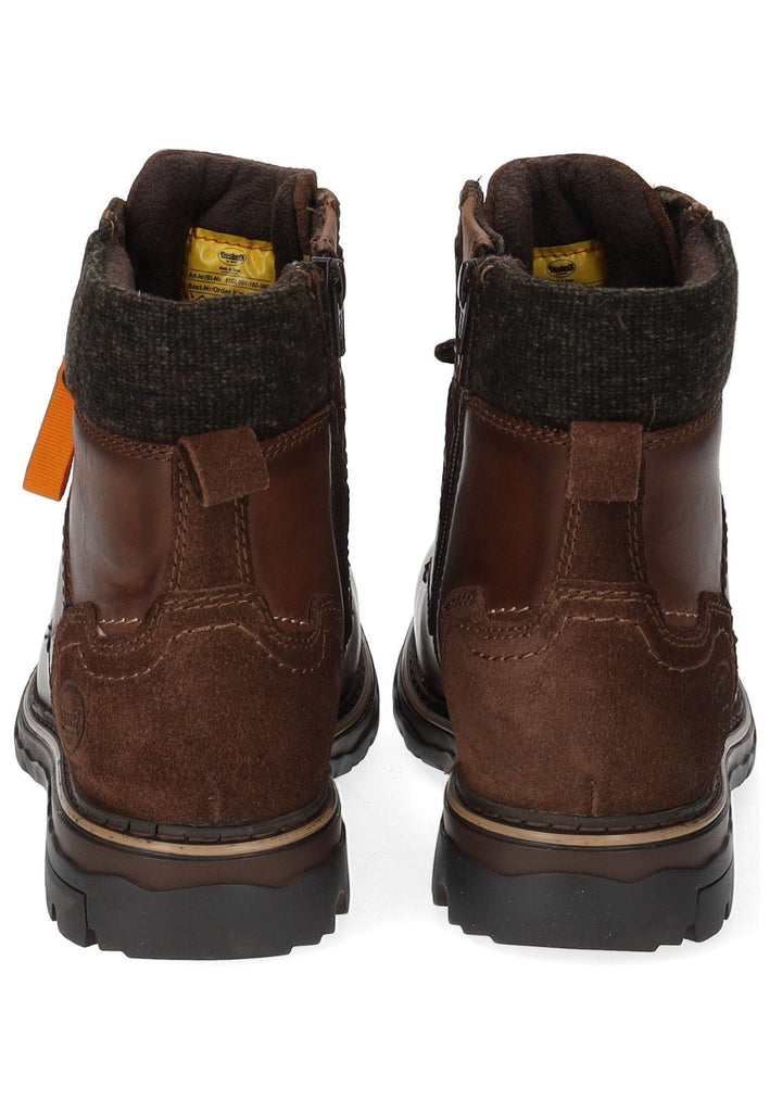Dockers Stiefelette Leder Schoko Warmfutter