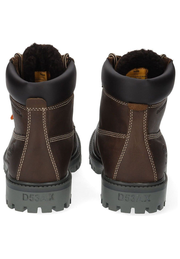 Dockers Stiefelette Leder Schoko Warmfutter