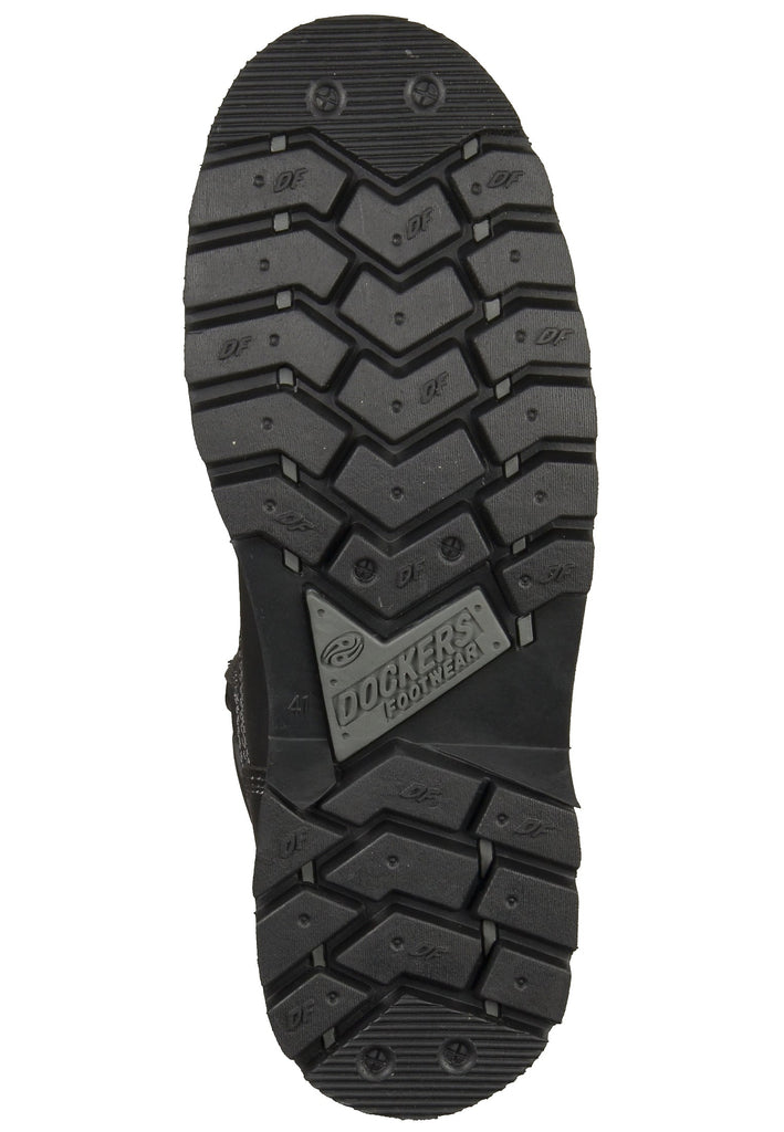 Dockers Stiefelette Leder Schwarz