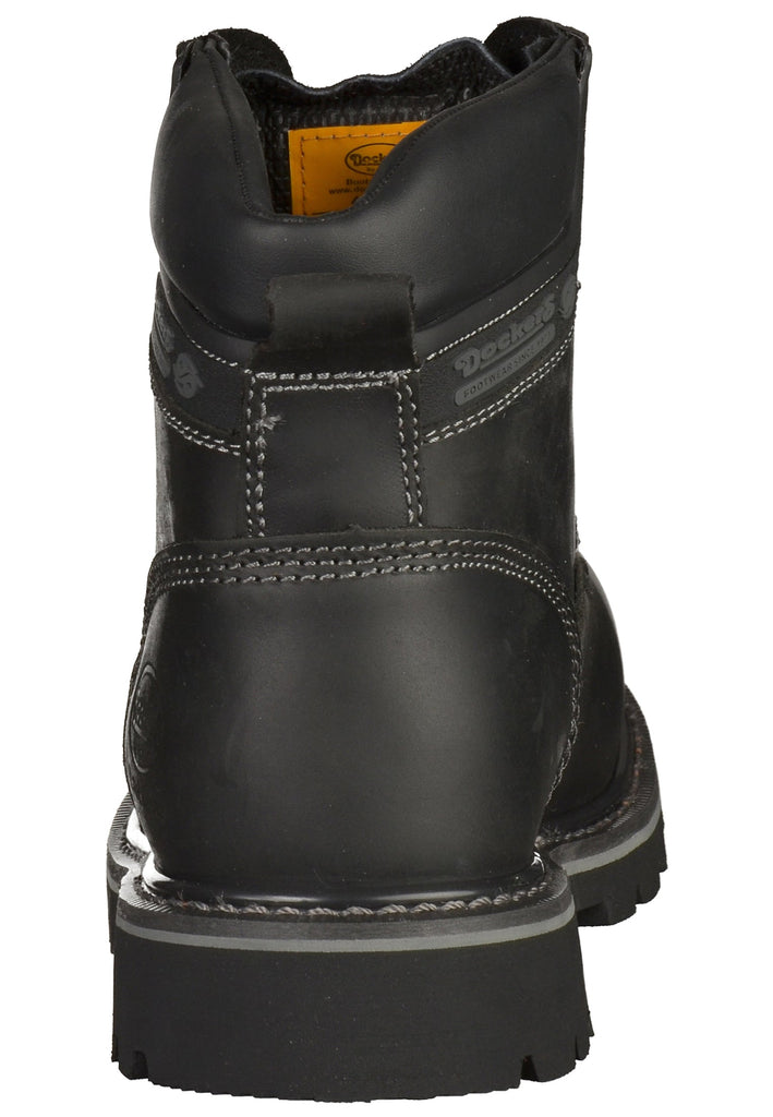 Dockers Stiefelette Leder Schwarz