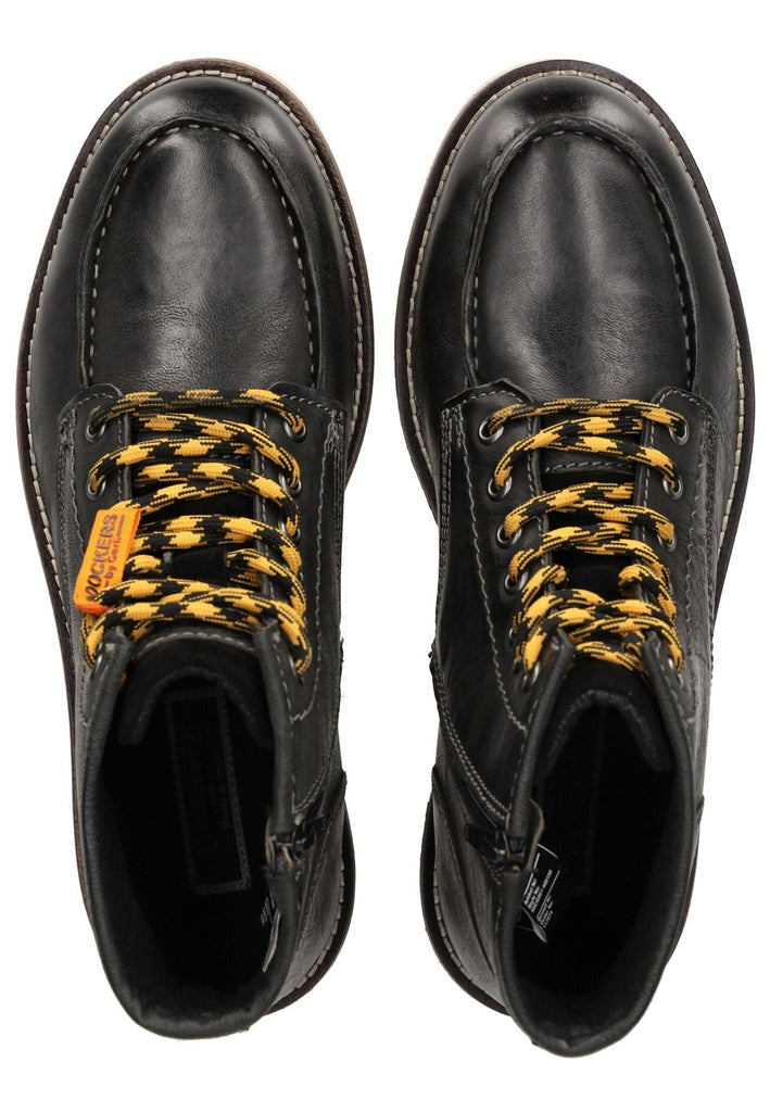 Dockers Stiefelette Leder Schwarz