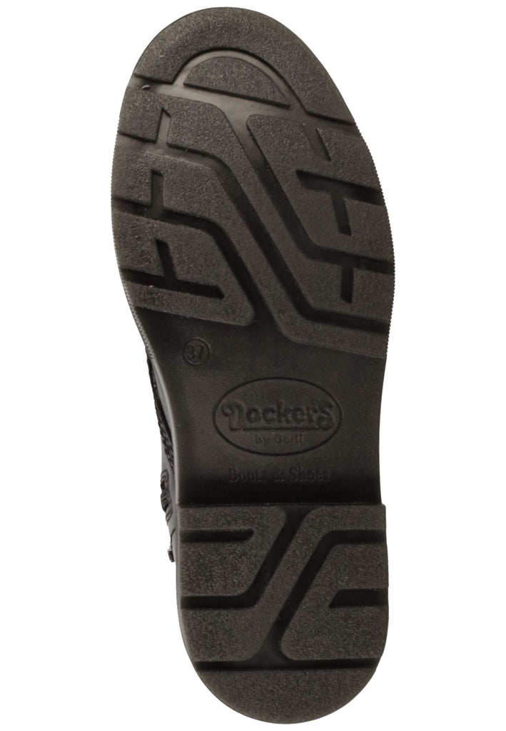 Dockers Stiefelette Leder Schwarz