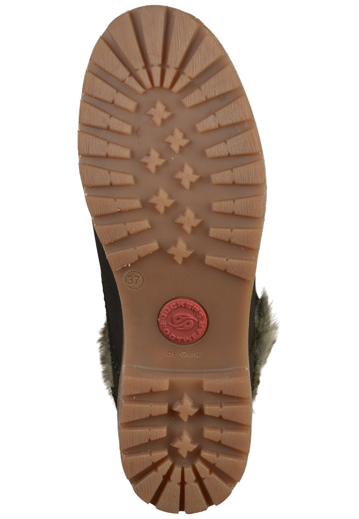 Dockers Stiefelette Leder Schwarz