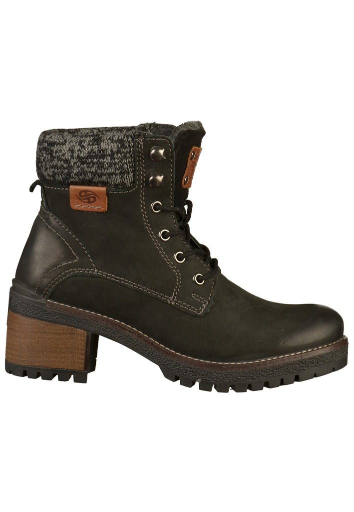 Dockers Stiefelette Leder Schwarz