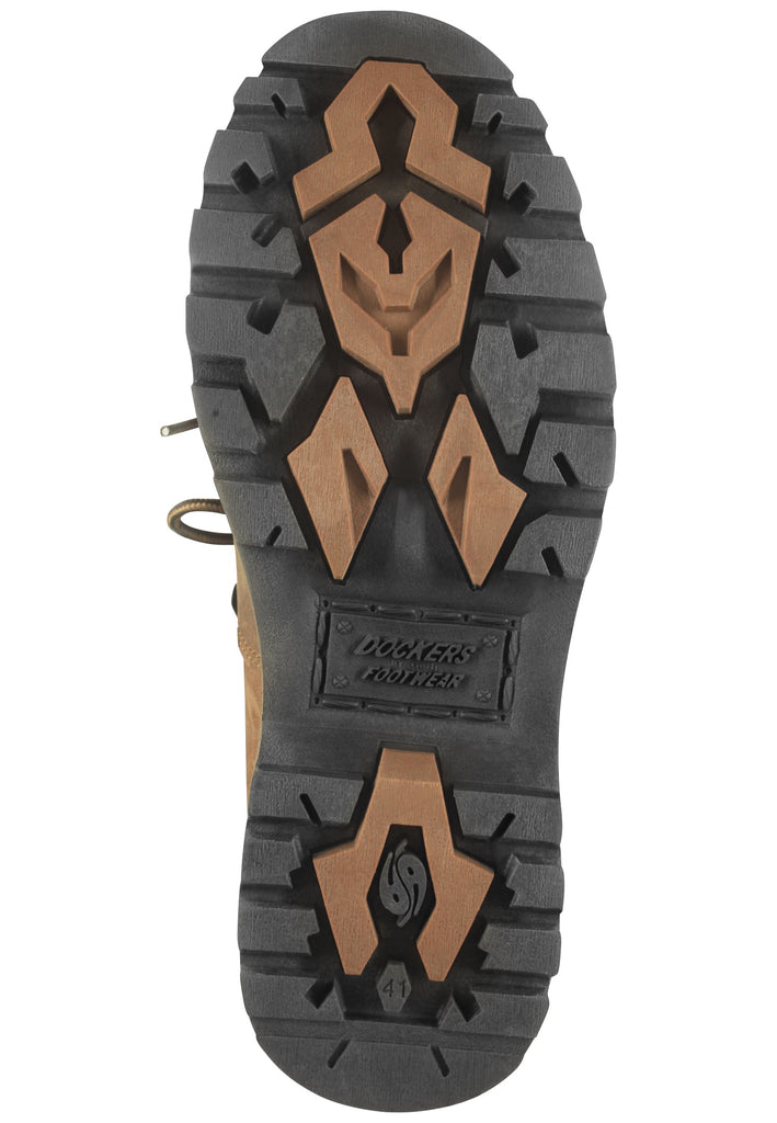 Dockers Stiefelette Leder Stone Warmfutter