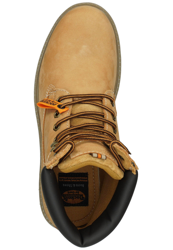 Dockers Stiefelette Leder Tan