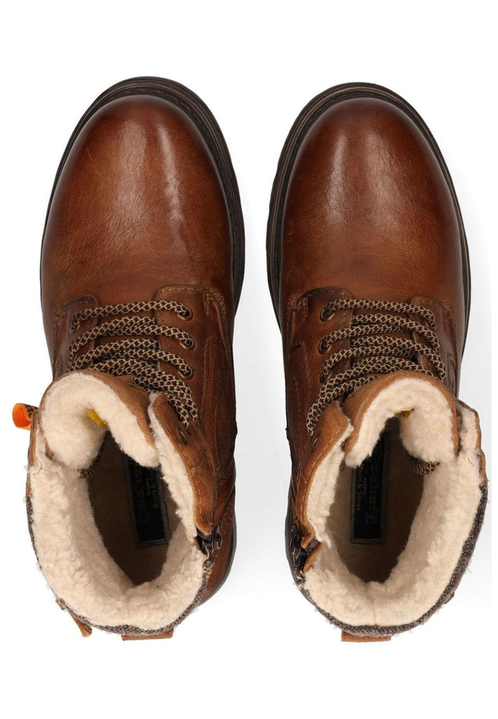 Dockers Stiefelette Leder Tan Warmfutter