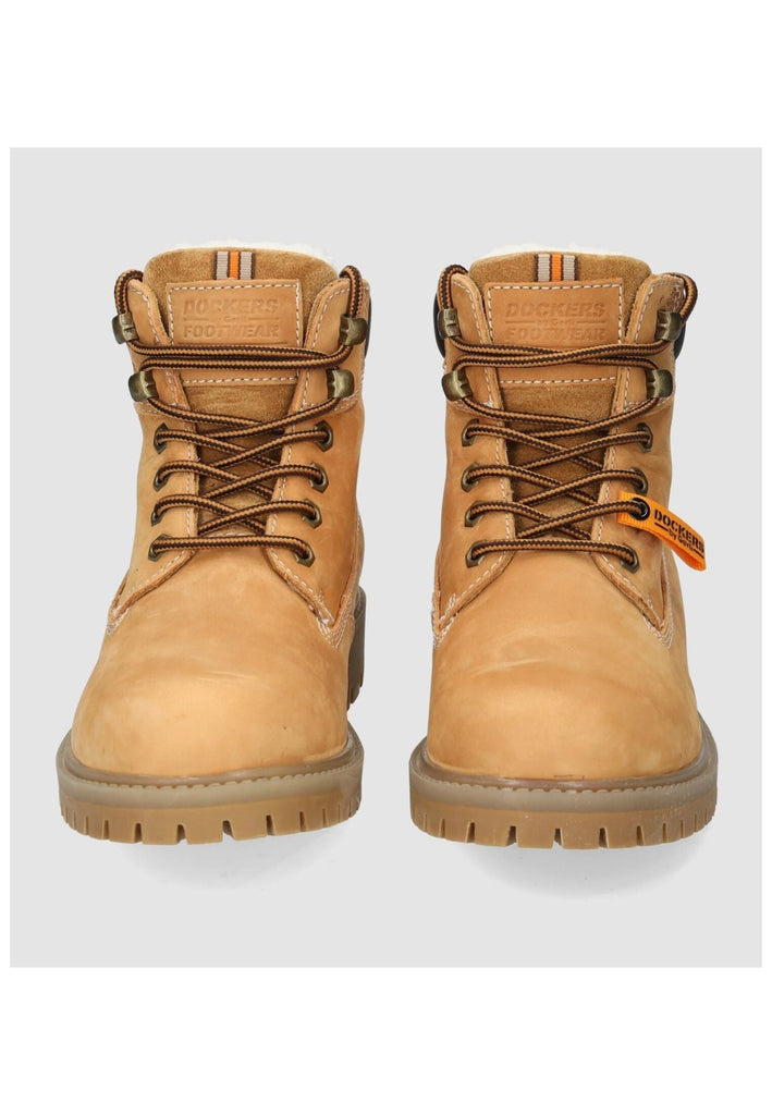 Dockers Stiefelette Leder Tan Warmfutter