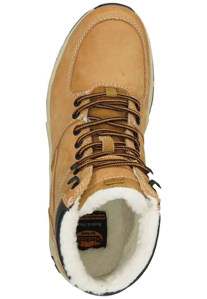 Dockers Stiefelette Leder Tan Warmfutter