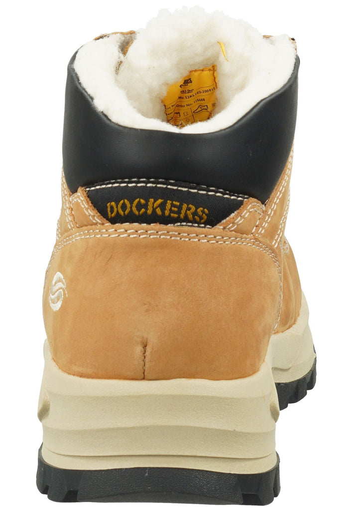 Dockers Stiefelette Leder Tan Warmfutter