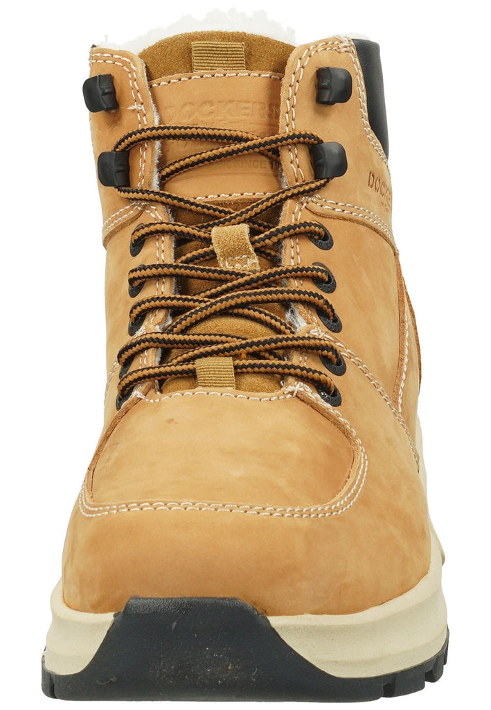 Dockers Stiefelette Leder Tan Warmfutter