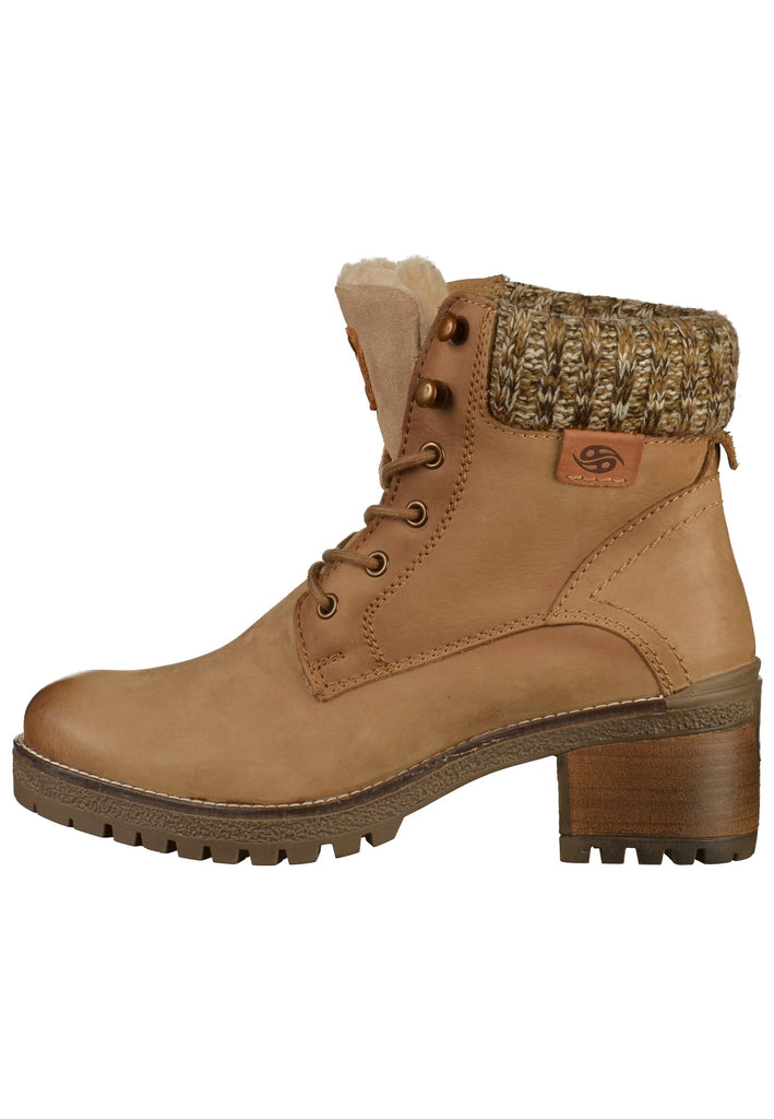 Dockers Stiefelette Leder Taupe
