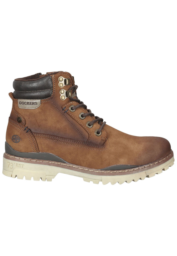 Dockers Stiefelette Lederimitat Braun