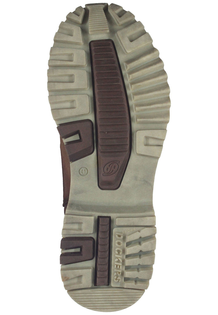 Dockers Stiefelette Lederimitat Braun