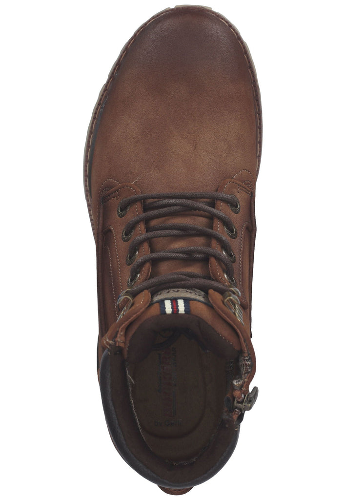 Dockers Stiefelette Lederimitat Braun