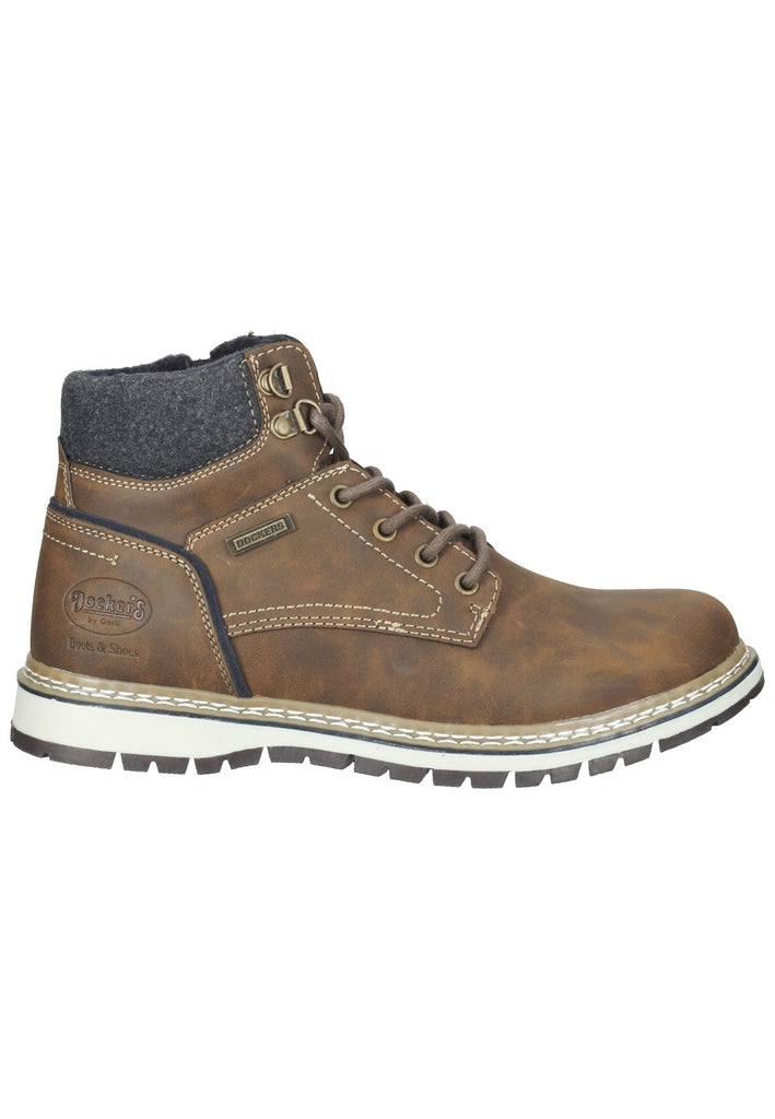 Dockers Stiefelette Lederimitat Cafe