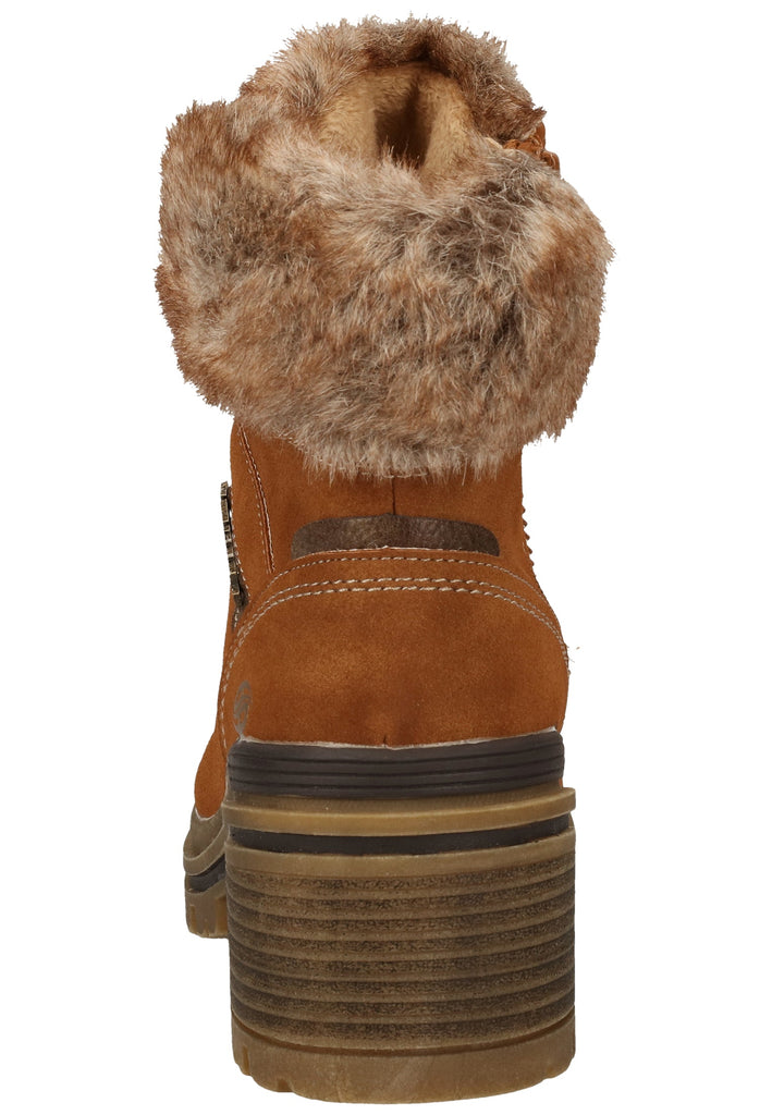 Dockers Stiefelette Lederimitat Cognac