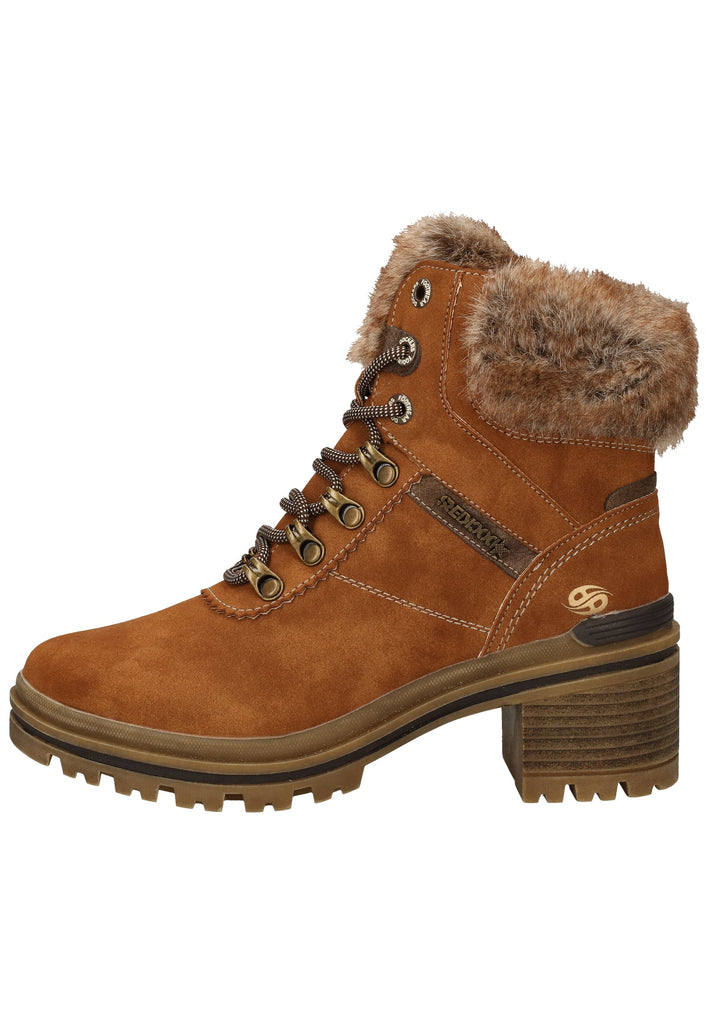 Dockers Stiefelette Lederimitat Cognac