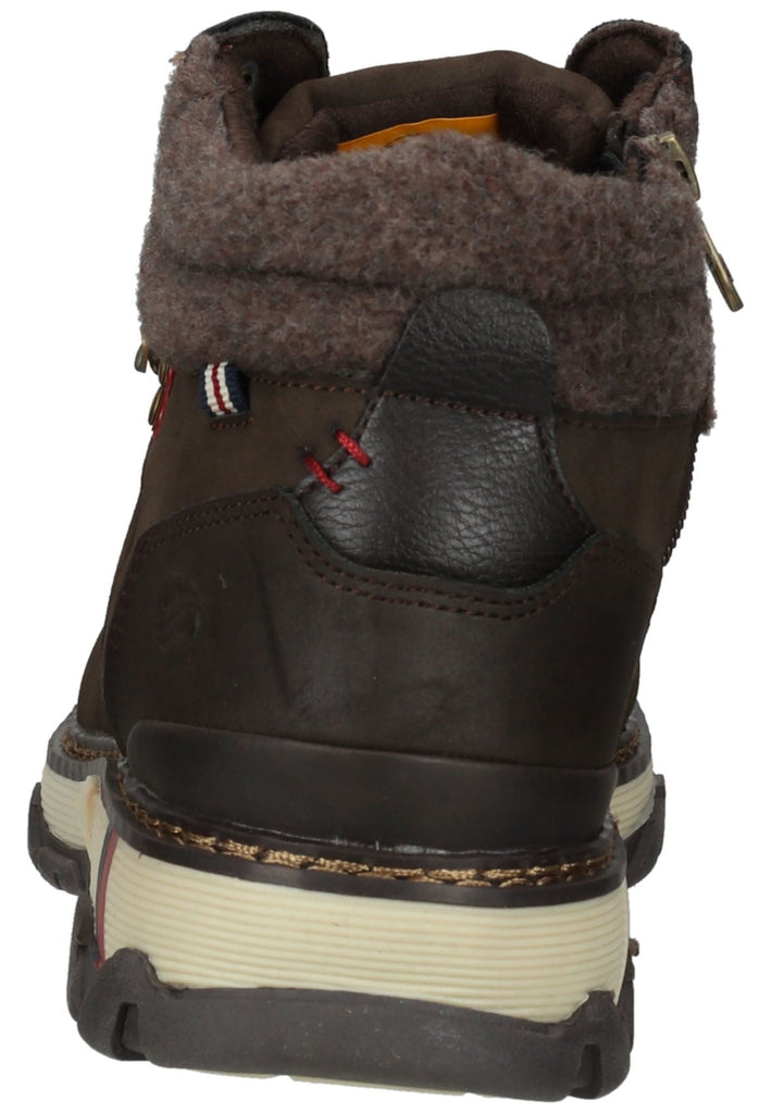 Dockers Stiefelette Lederimitat Dunkelbraun