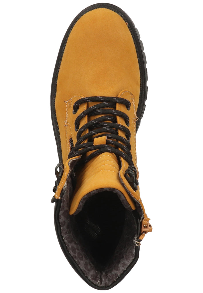 Dockers Stiefelette Lederimitat Gelb