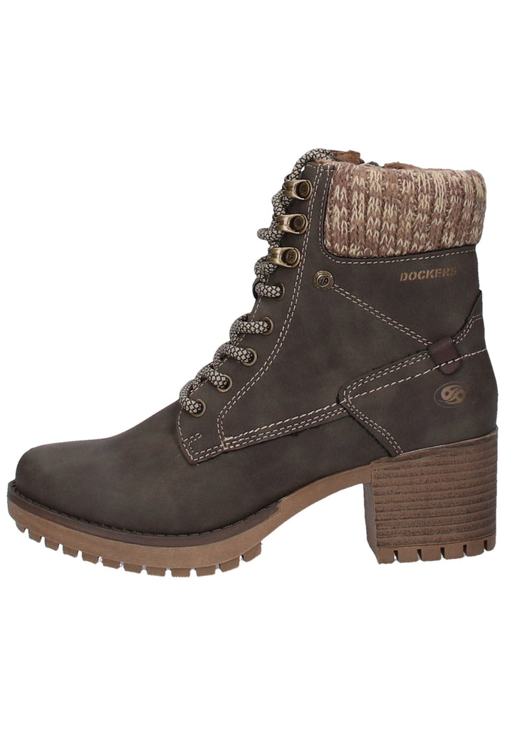 Dockers Stiefelette Lederimitat Grau
