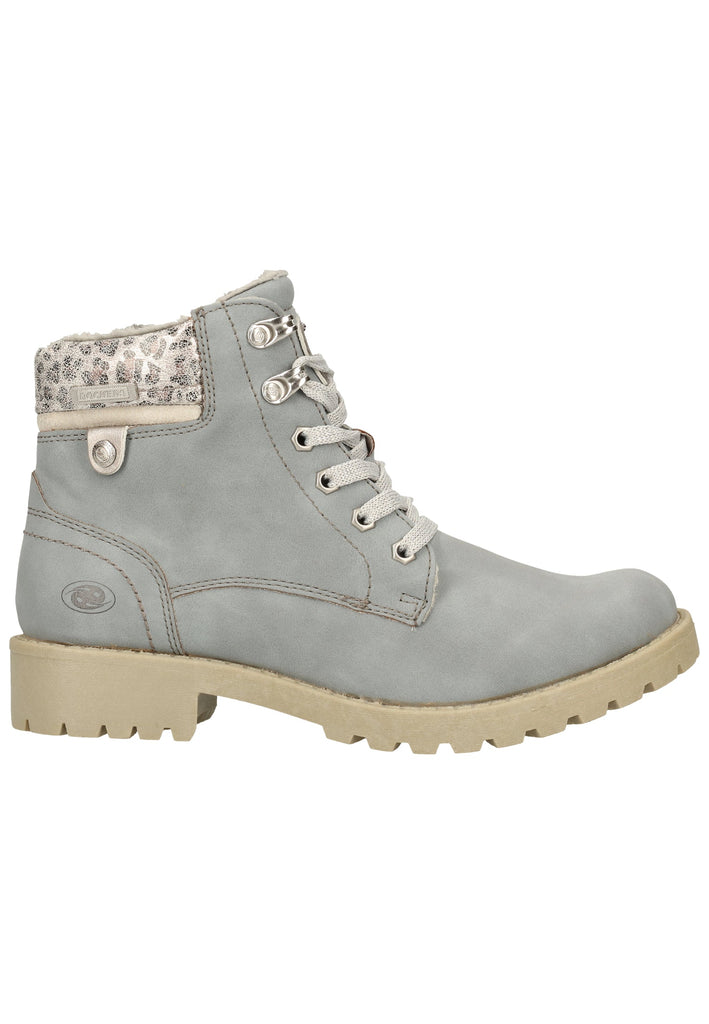 Dockers Stiefelette Lederimitat Hellblau Warmfutter