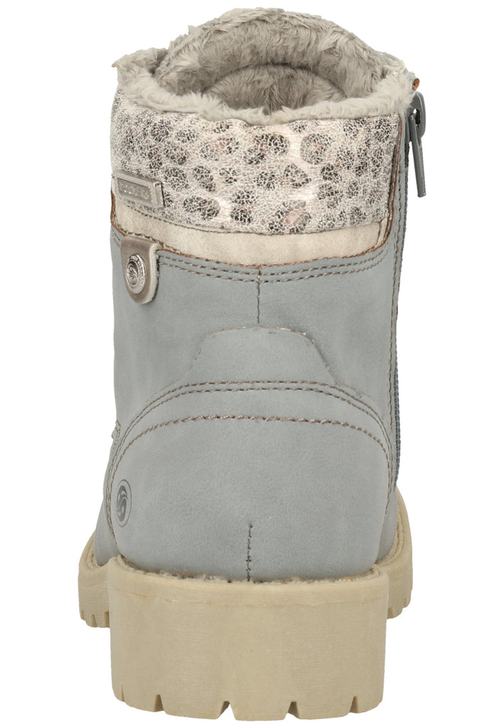 Dockers Stiefelette Lederimitat Hellblau Warmfutter