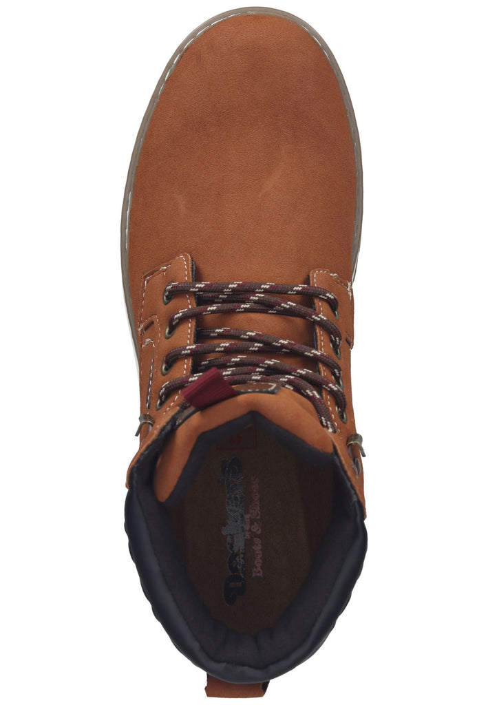 Dockers Stiefelette Lederimitat Hellgrau