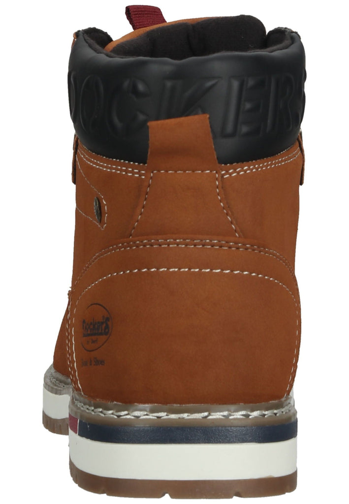 Dockers Stiefelette Lederimitat Hellgrau