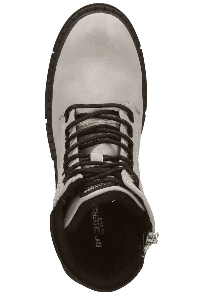Dockers Stiefelette Lederimitat Hellgrau