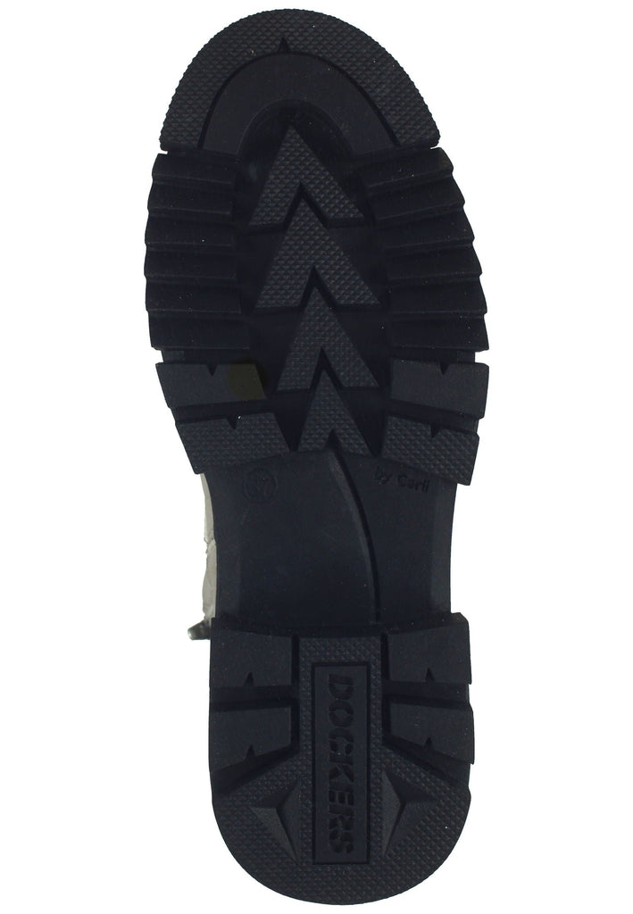 Dockers Stiefelette Lederimitat Hellgrau