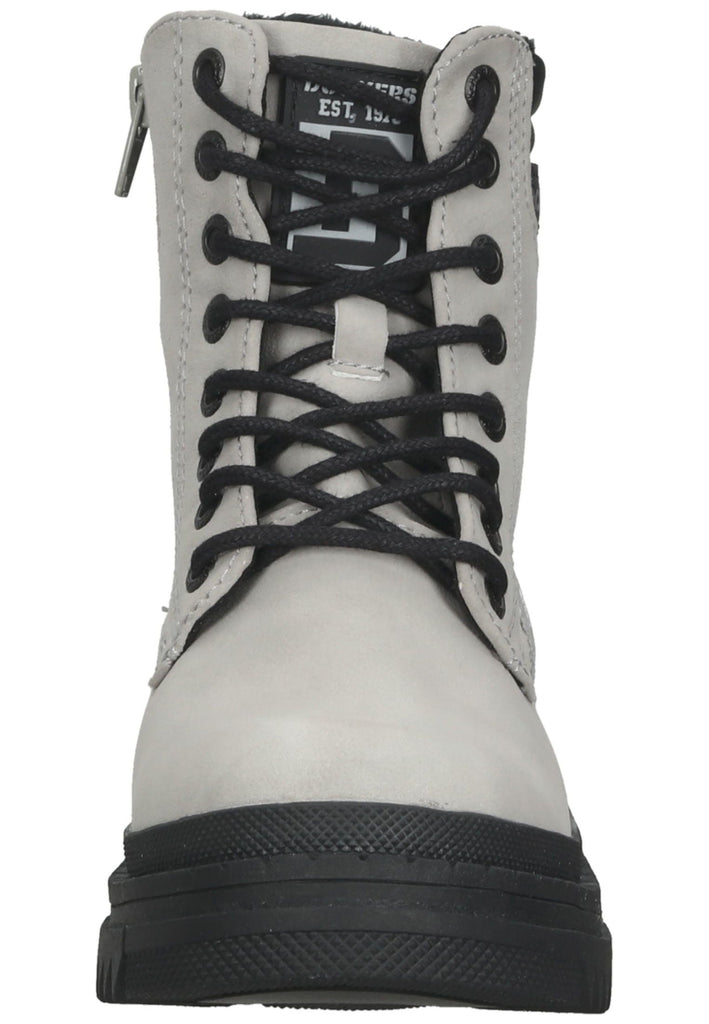Dockers Stiefelette Lederimitat Hellgrau