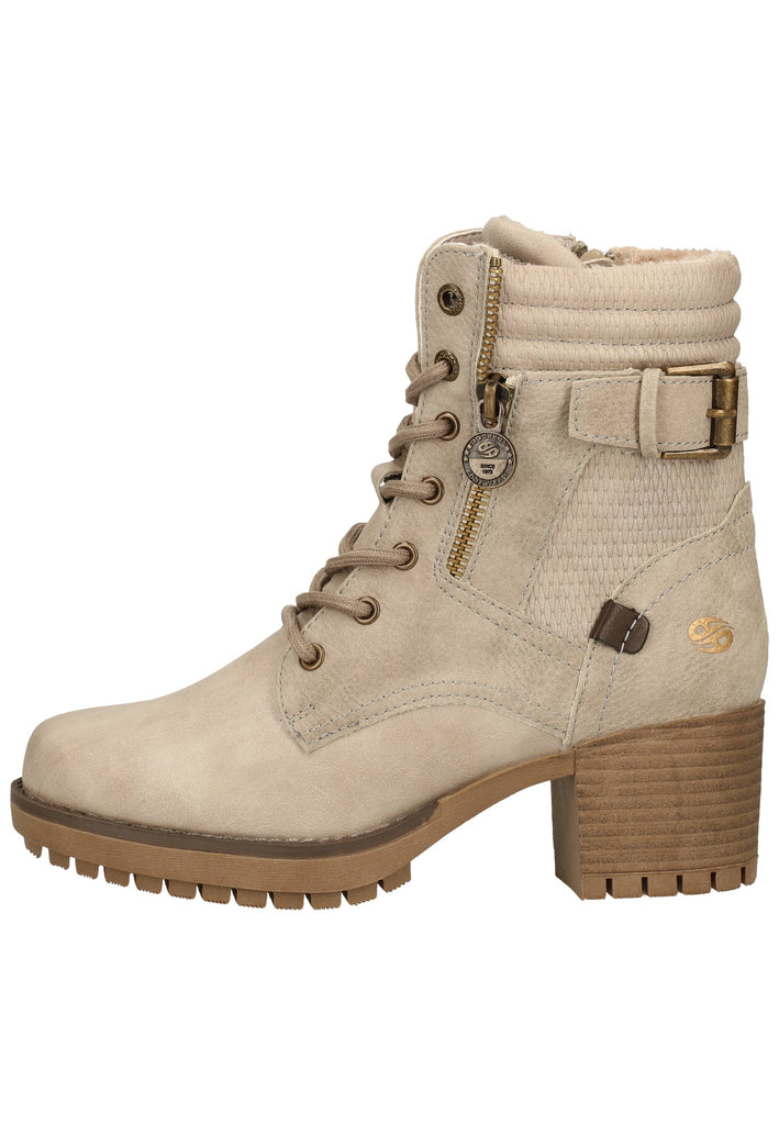 Dockers Stiefelette Lederimitat Ice Warmfutter