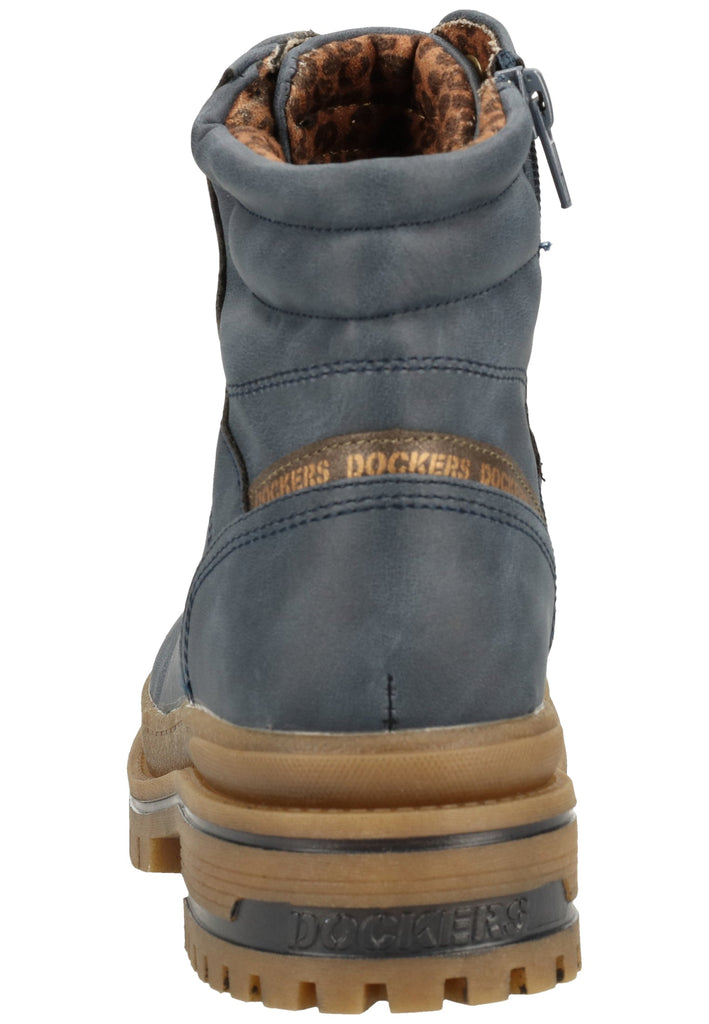 Dockers Stiefelette Lederimitat Navy