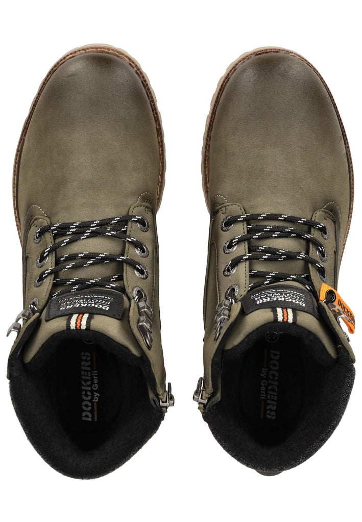 Dockers Stiefelette Lederimitat Olive