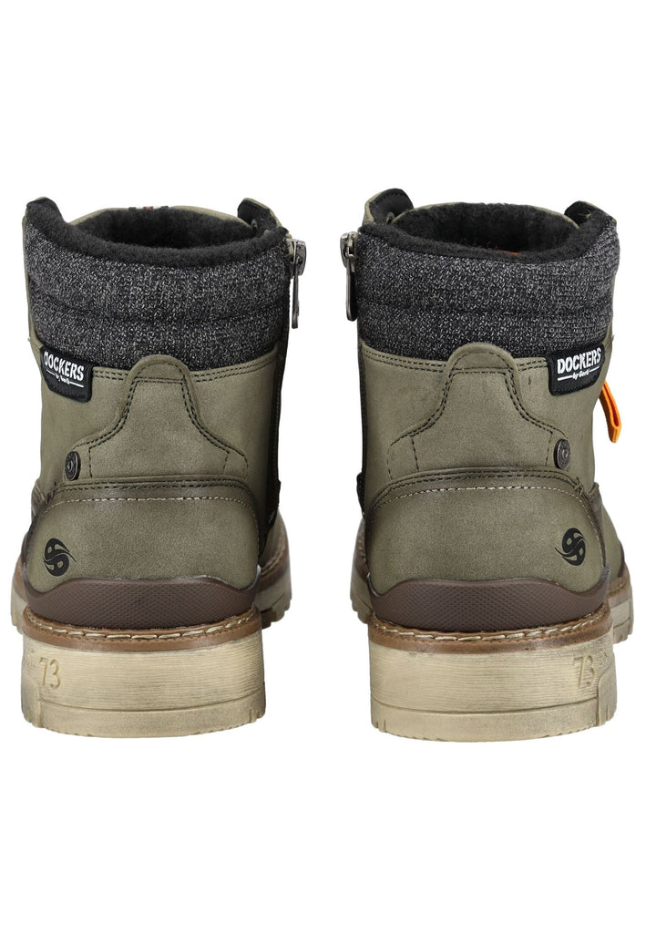Dockers Stiefelette Lederimitat Olive