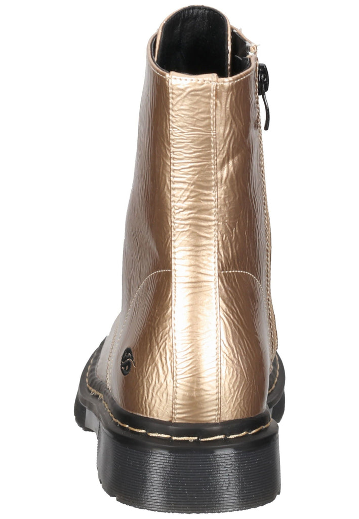 Dockers Stiefelette Lederimitat Rose/Gold