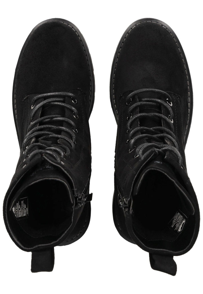 Dockers Stiefelette Lederimitat Schwarz