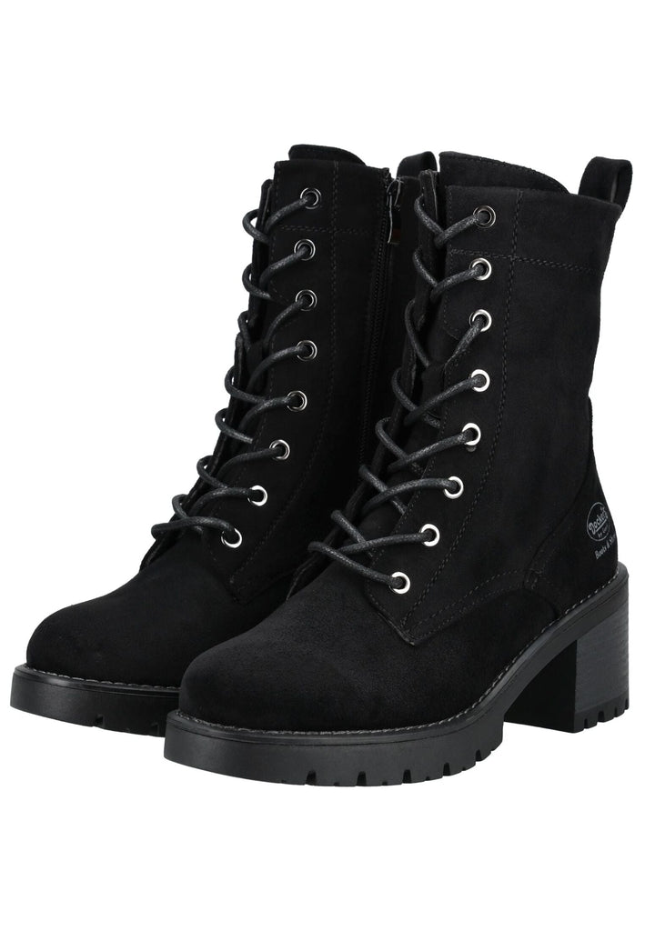 Dockers Stiefelette Lederimitat Schwarz