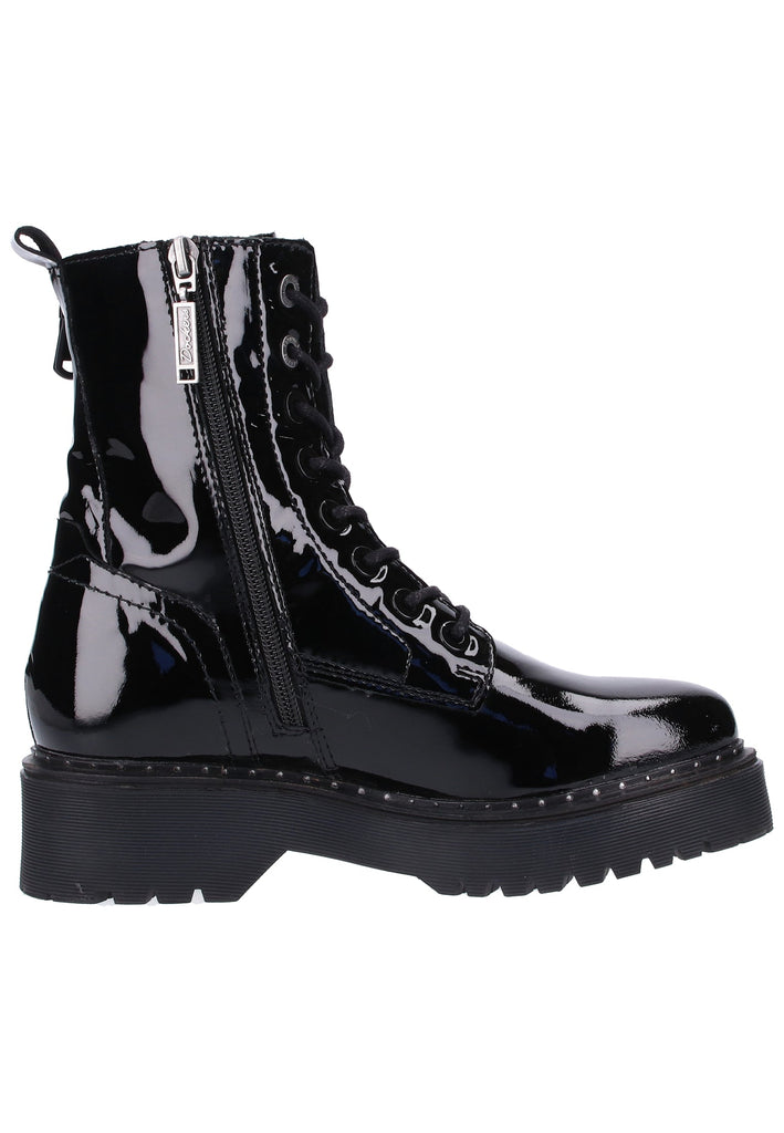 Dockers Stiefelette Lederimitat Schwarz